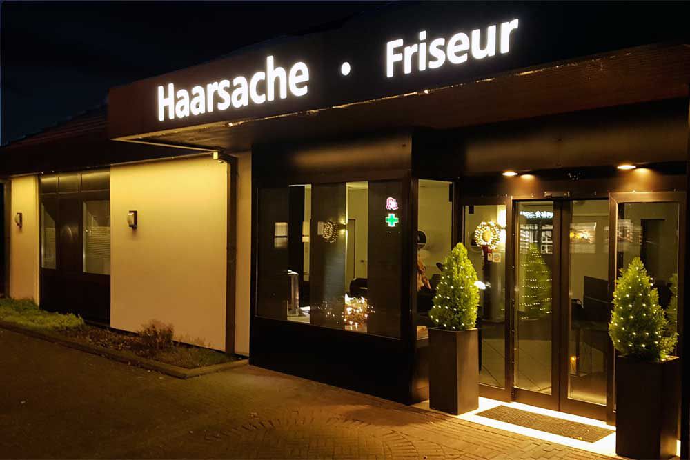 Haarsache Weihnachtsansicht